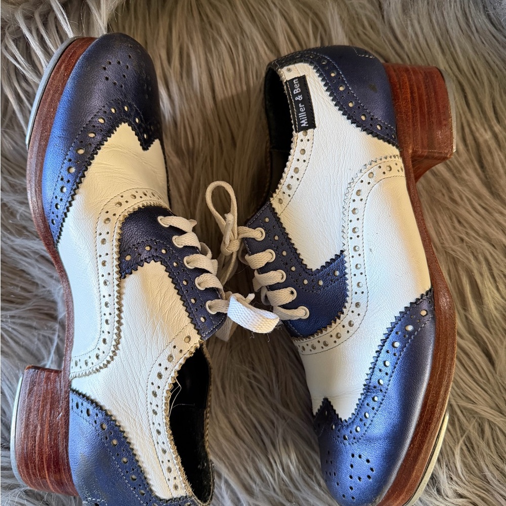 Authentic ‘Miller & Ben’ Leather Tap Shoes (Size 38 1/2)